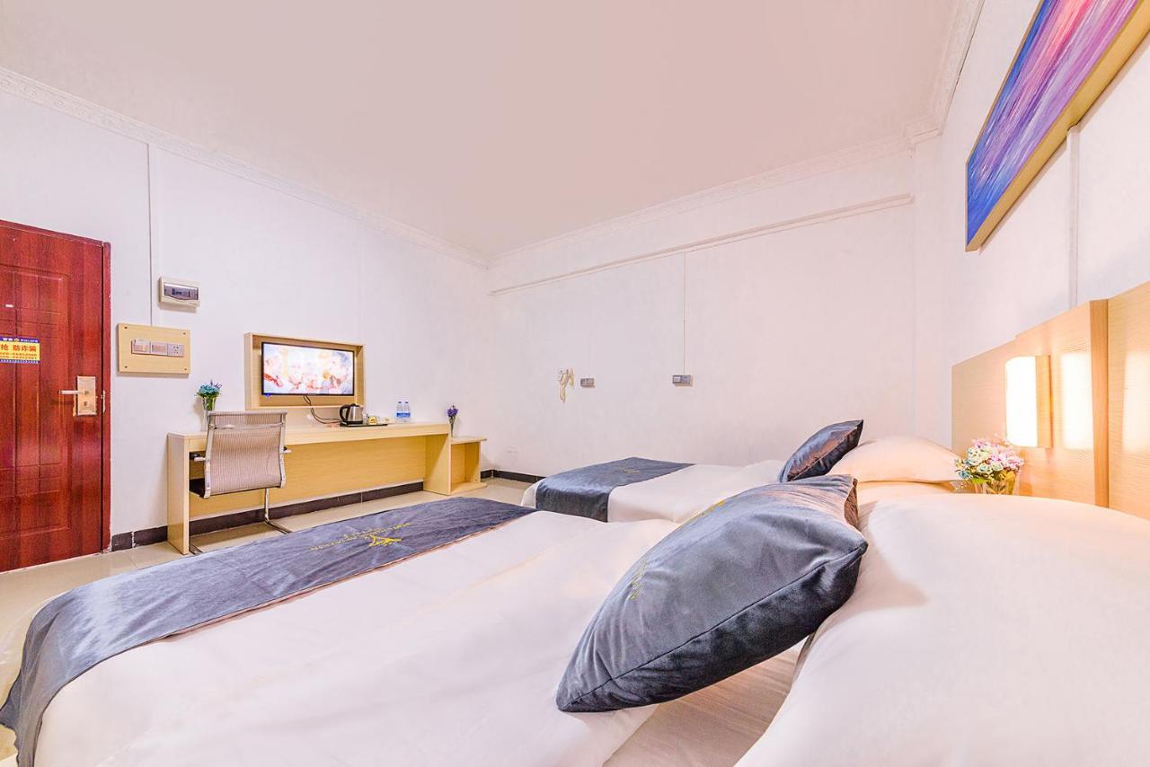 Guangzhou Airport Voyage Service Apartment Baiyun Airport Exteriör bild